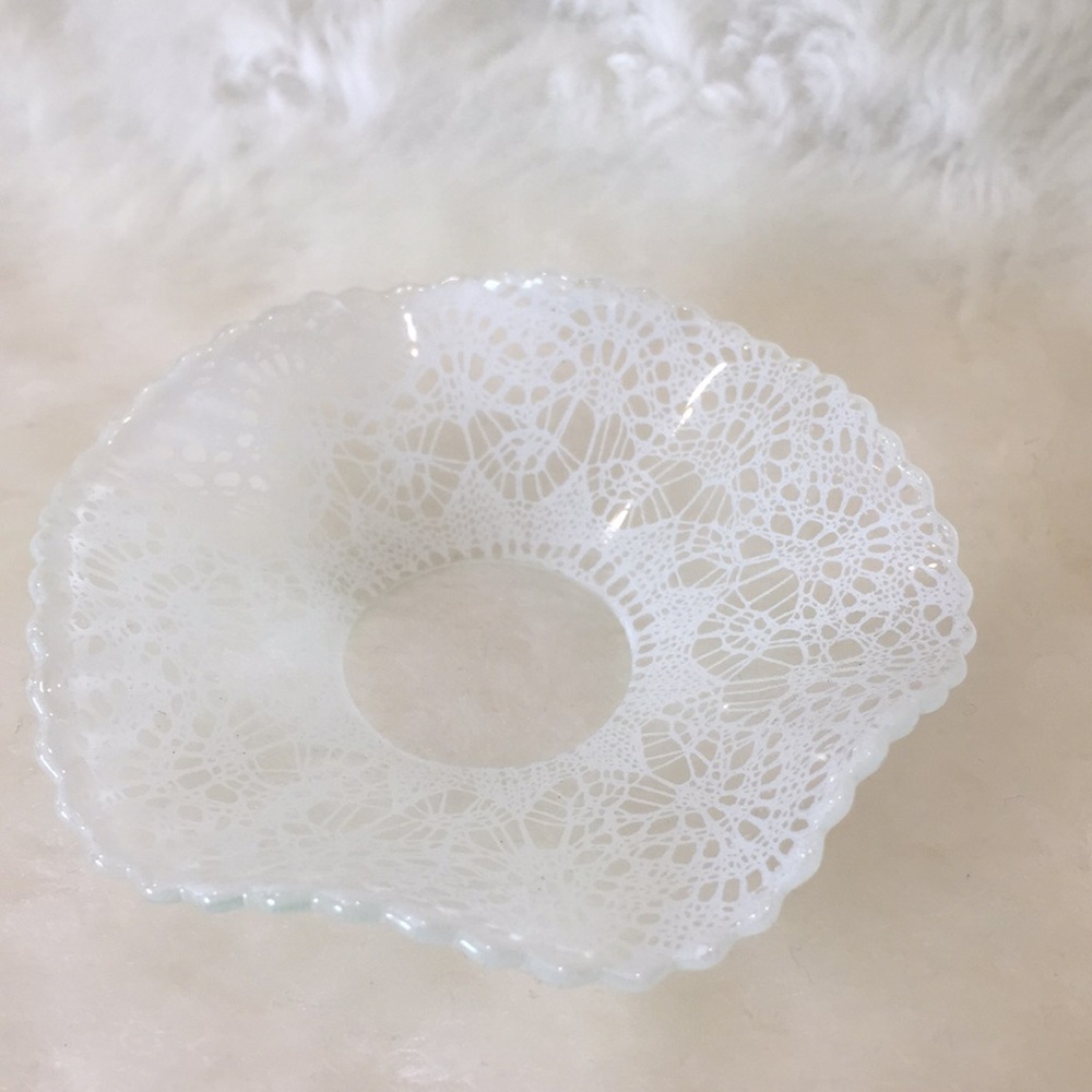 🔸Lace Glass Bobeche